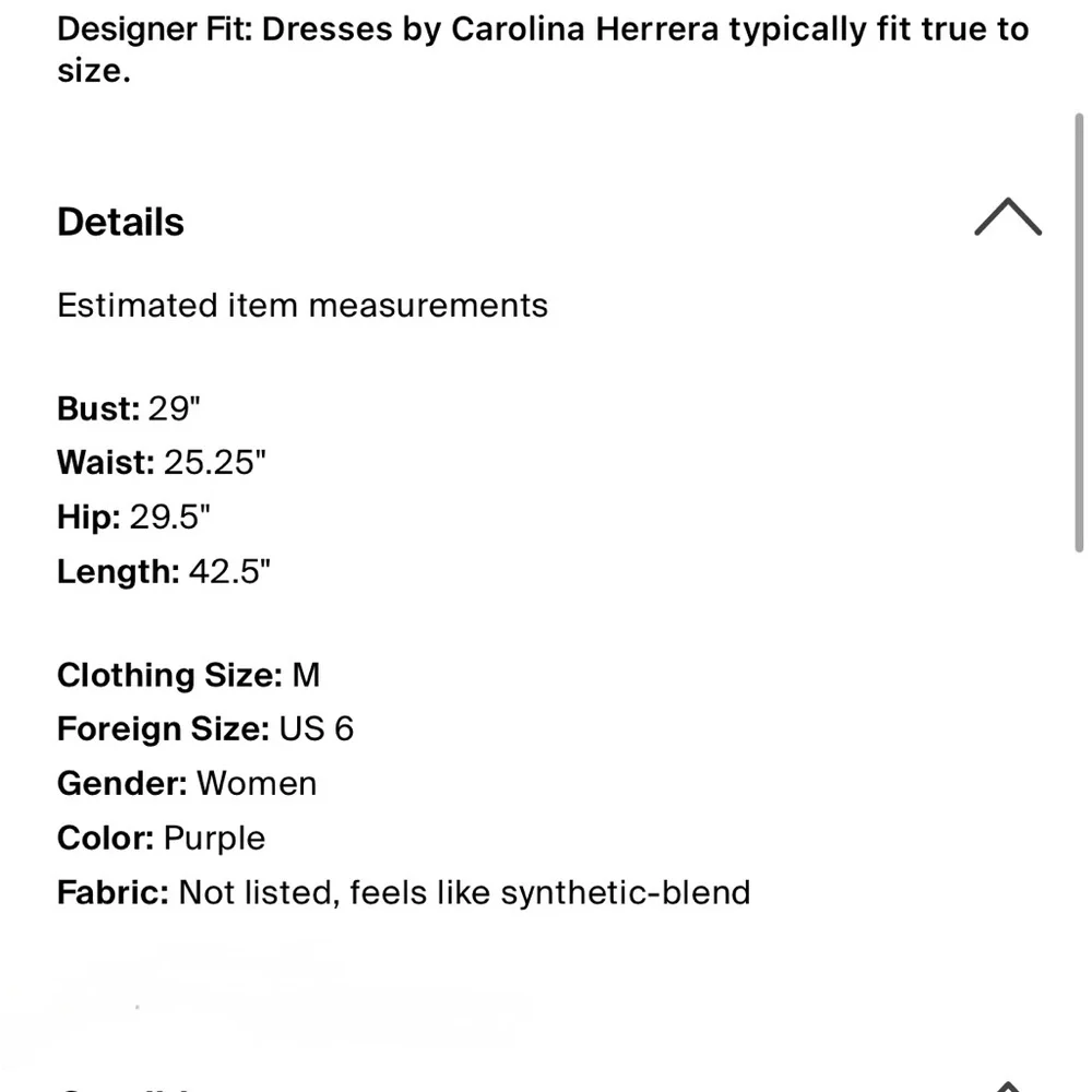 Carolina Herrera Purple Shirtdress ASO Carrie Bradshaw/SJP - Picture 14 of 16